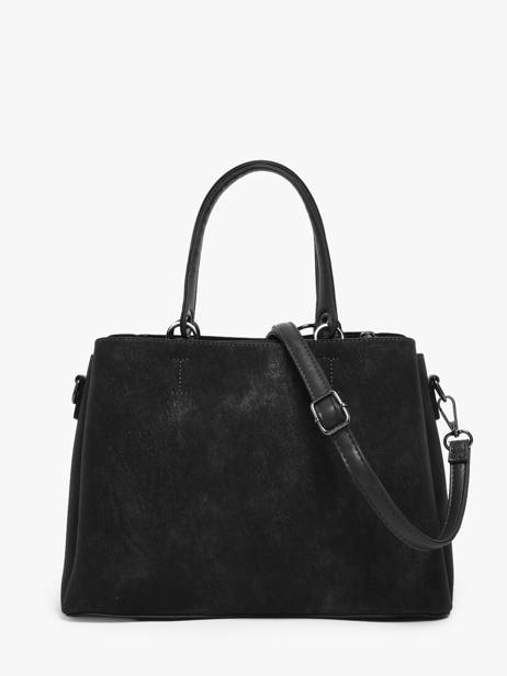 Handtas Suede Gallantry Zwart suede 6 ander zicht 2