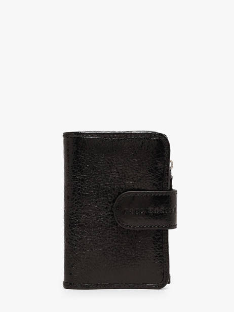 Portefeuille Cuir Paul marius Noir eclipse VALENECL
