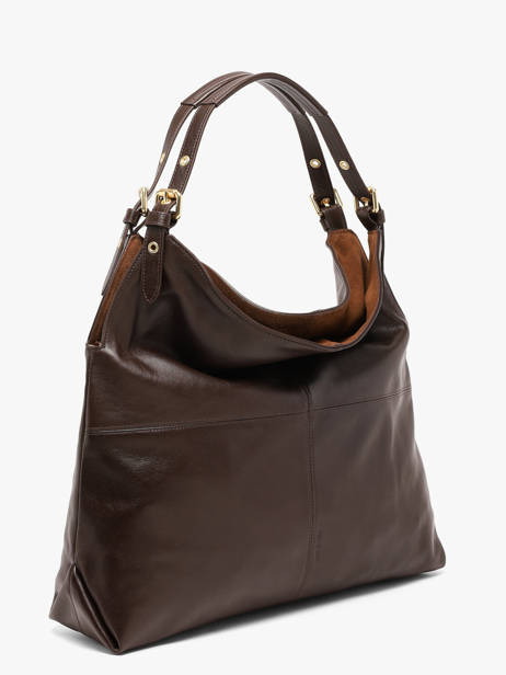 Schoudertas Nat et nin Bruin vintage ATHENA ander zicht 1