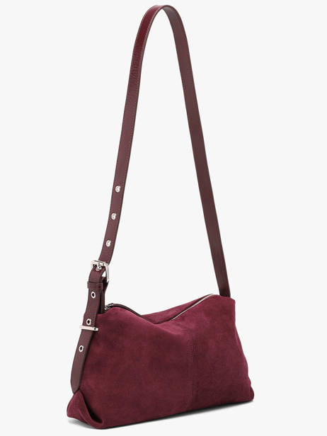 Cross Body Tas Vintage Nat et nin Violet vintage BERRY ander zicht 1
