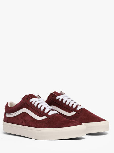 Sneakers Uit Leder Vans Rood men D7Z4QU1 ander zicht 1