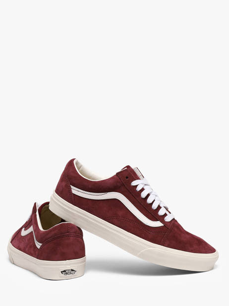 Sneakers Uit Leder Vans Rood men D7Z4QU1 ander zicht 2