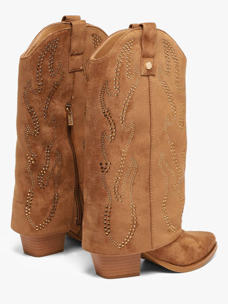 Santiago Laarzen Xti Bruin women 146097 ander zicht 2