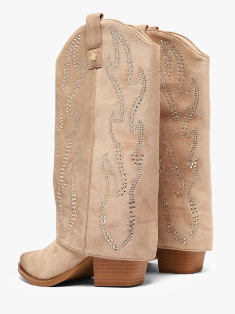 Santiago Laarzen Xti Beige women 146097 ander zicht 2