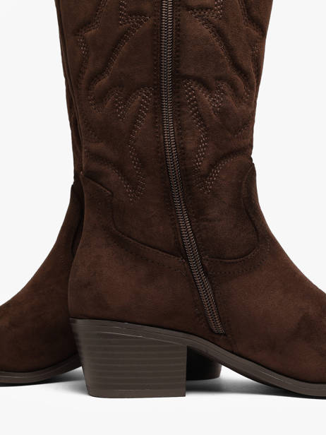 Santiago Laarzen Xti Bruin women 144308 ander zicht 3