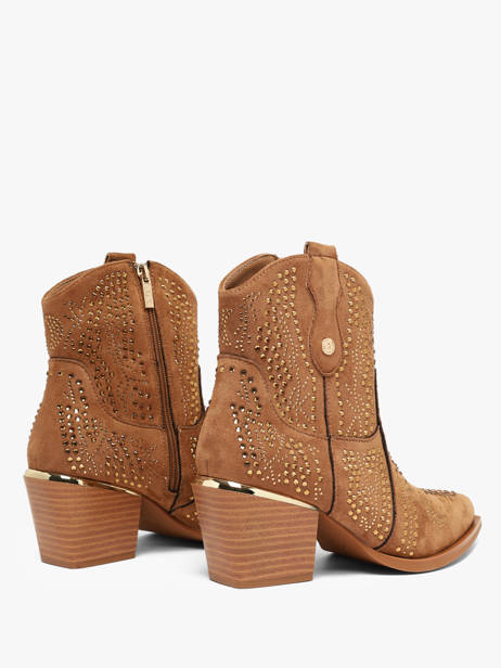 Santiago Laarzen Xti Bruin women 146100 ander zicht 2
