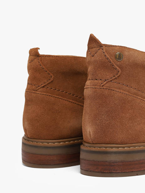 Bottines En Cuir Clarks Marron men 26327184 vue secondaire 2