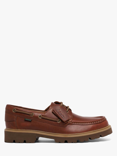 Chaussures Derbies En Cuir Clarks Marron men 26186176