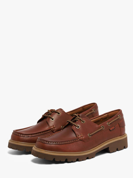Chaussures Derbies En Cuir Clarks Marron men 26186176 vue secondaire 1