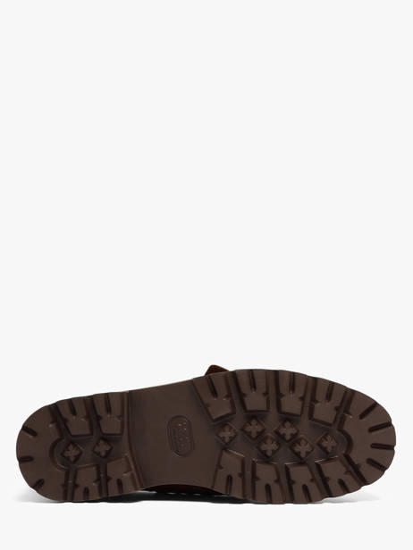 Chaussures Derbies En Cuir Clarks Marron men 26186176 vue secondaire 4