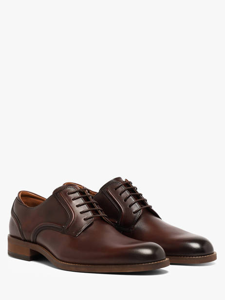 Chaussures De Ville En Cuir Clarks Marron men 26186388 vue secondaire 1