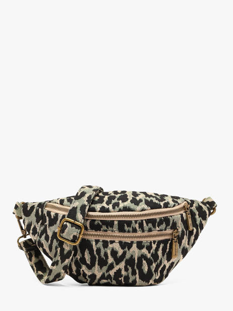 Heuptasje Mandoline Groen leopard 6244