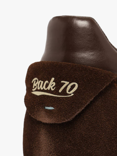 Sneakers Uit Leder Back 70 Bruin women 62 ander zicht 2