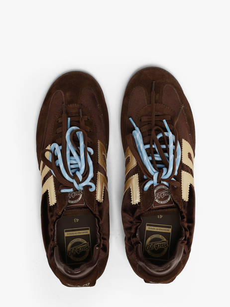 Sneakers Uit Leder Back 70 Bruin women 62 ander zicht 3