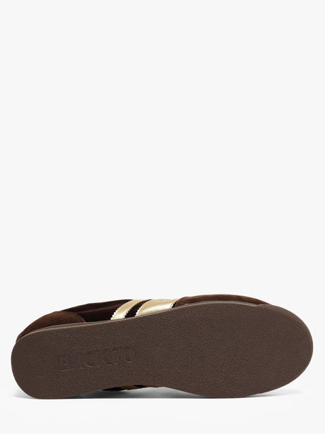 Sneakers Uit Leder Back 70 Bruin women 62 ander zicht 4