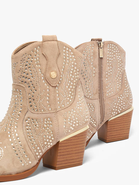 Santiago Laarzen Xti Beige women 146100 ander zicht 2