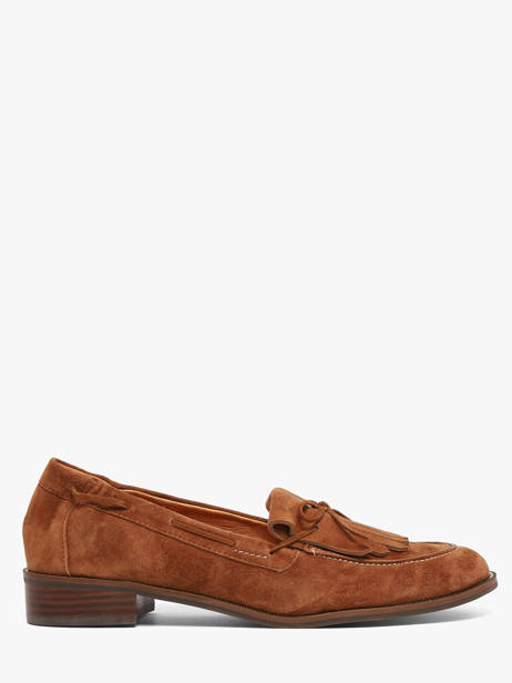 Mocassins En Cuir Mam'zelle Marron women CSIUV28