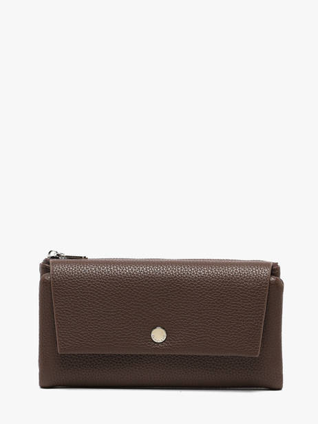 Portefeuille Met Portemonnee Grained Flora & co Bruin grained F5039