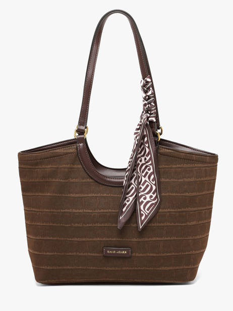 Schoudertas Croco Chic David jones Bruin croco chic CM8681