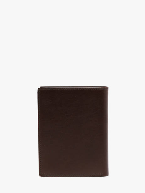 Portefeuille Cuir Le tanneur Marron lucien huile THHU3301 vue secondaire 2