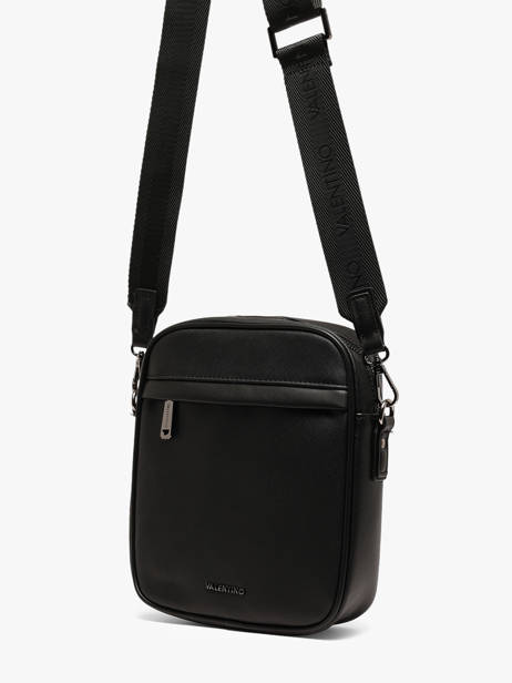Sac Bandoulière Valentino Noir karo VBSA7O21 vue secondaire 1