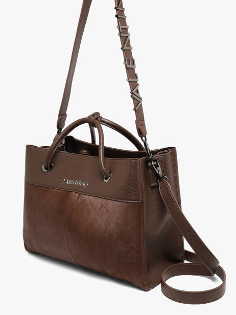 Sac Porté Main Alexia Winter Valentino Marron alexia winter VBSA9N02 vue secondaire 1