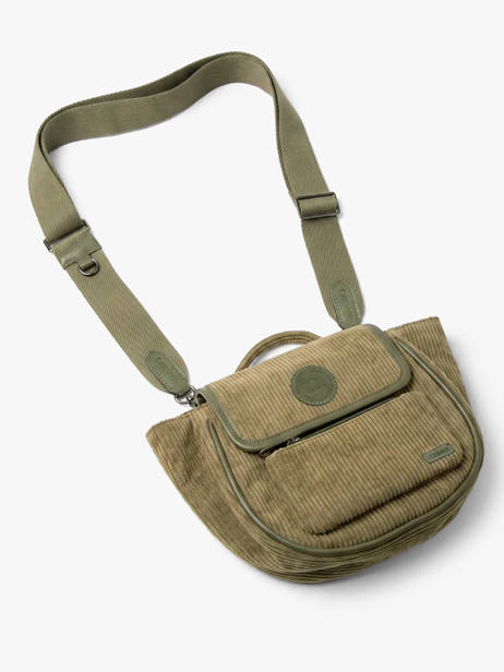 Cross Body Tas Wanderer Katoen Cabaia Groen wanderer CROSSWAN ander zicht 2