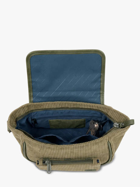 Cross Body Tas Wanderer Katoen Cabaia Groen wanderer CROSSWAN ander zicht 3