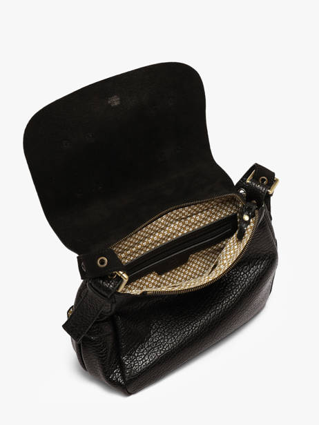 Sac Bandoulière Vintage Mila louise Noir vintage 3917E1 vue secondaire 2