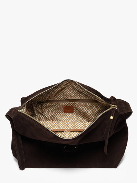 Cross Body Tas Vintage Mila louise Bruin vintage 23067V ander zicht 2