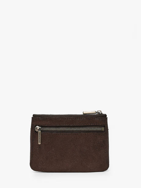 Portemonnee Vintage Leder Mila louise Bruin vintage 3853X ander zicht 3