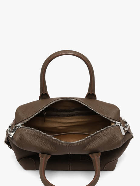 Sac Porté Main Clark Cuir Nathan baume Marron drive 1 vue secondaire 4