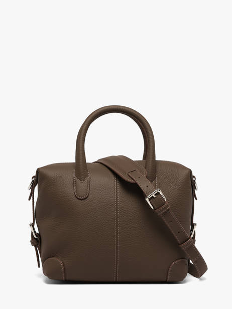 Sac Porté Main Clark Cuir Nathan baume Marron drive 1 vue secondaire 5