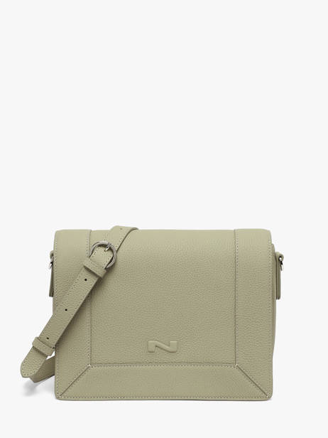 Cross Body Tas Rotterdam Leder Nathan baume Groen mondrian 3