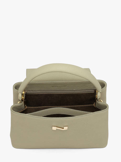 Sac à Main Magnolia Cuir Nathan baume Vert eden 3 vue secondaire 3