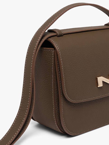 Cross Body Tas Penelope Leder Nathan baume Bruin odyssey 1 ander zicht 3