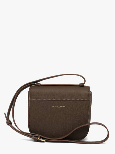 Cross Body Tas Penelope Leder Nathan baume Bruin odyssey 1 ander zicht 5