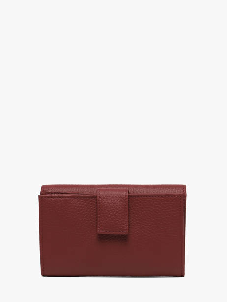 Trifold Wallet Original N Leder Nathan baume Rood original n 410N ander zicht 4