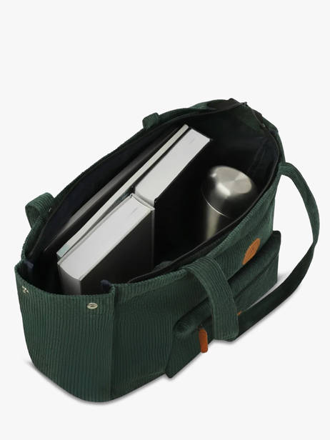 Schoudertas A4 Formaat Adventurer Gerecycleerd Polyester Cabaia Groen adventurer TOTEBAGL ander zicht 2