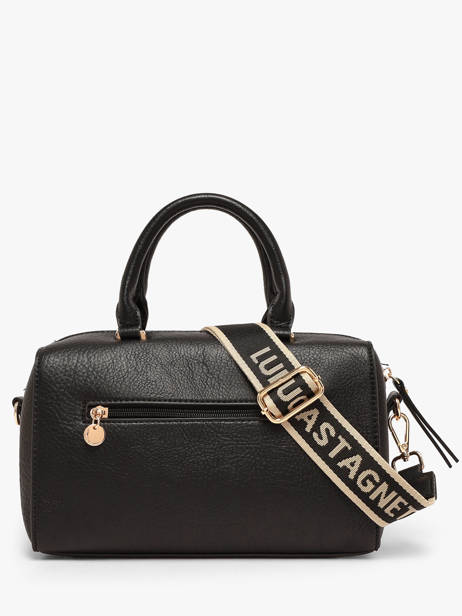 Handtas Zip Lulu castagnette Zwart zip BARKA ander zicht 3