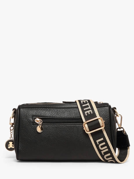 Cross Body Tas Zip Lulu castagnette Zwart zip BARNABE ander zicht 3