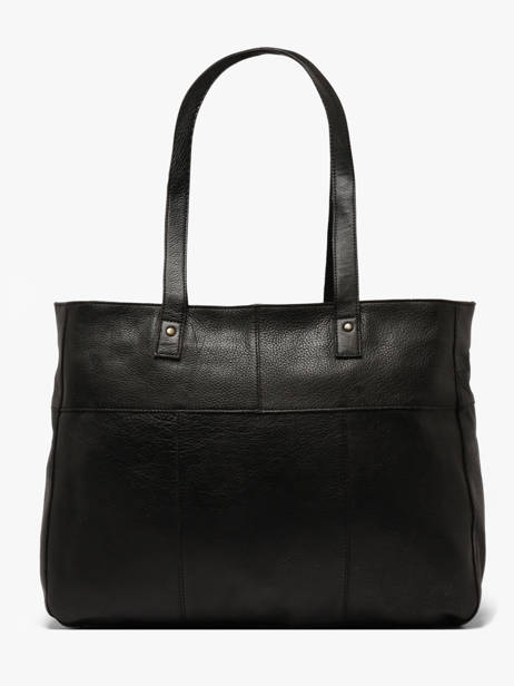 Sac Porté épaule Ribs Cuir Pieces Noir ribs 17152864 vue secondaire 3