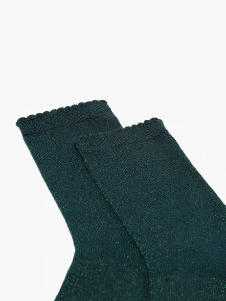 Sokken Pieces Blauw socks women 17078534 ander zicht 1