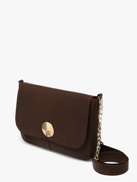 Cross Body Tas Grainna Leder Pieces Bruin grainna 17164791 ander zicht 1