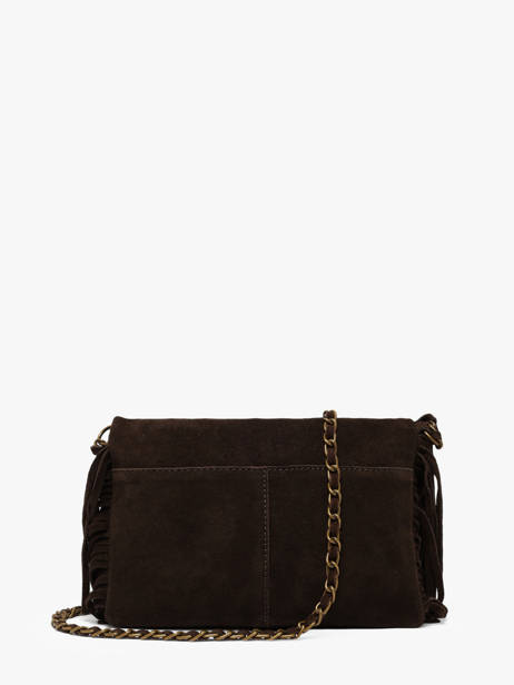 Cross Body Tas Aurora Leder Pieces Bruin aurora 17166670 ander zicht 3