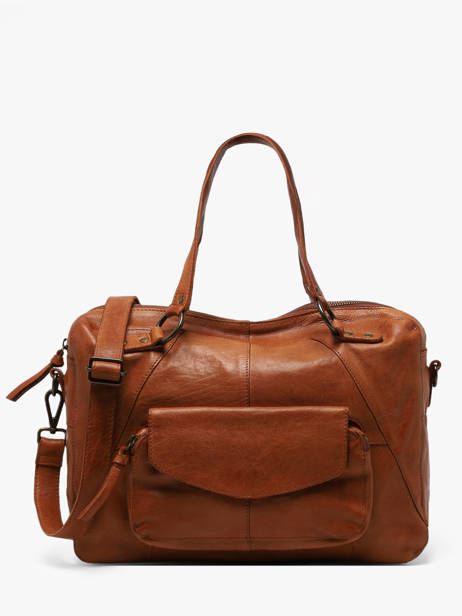 Sac Shopping Fatima Cuir Pieces Marron fatima 17090746