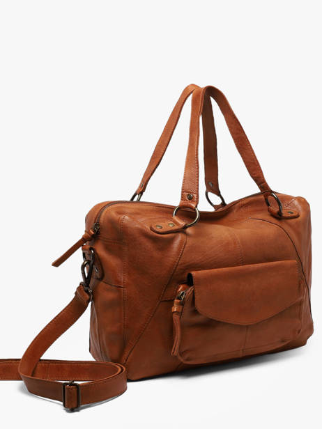 Sac Shopping Fatima Cuir Pieces Marron fatima 17090746 vue secondaire 1