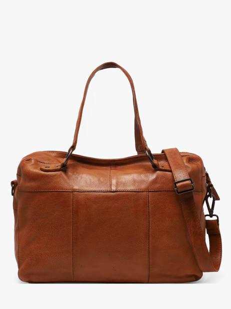Sac Shopping Fatima Cuir Pieces Marron fatima 17090746 vue secondaire 3