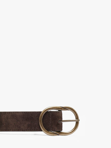 Damesriem Laura Leder Pieces Bruin laura 17112619 ander zicht 2