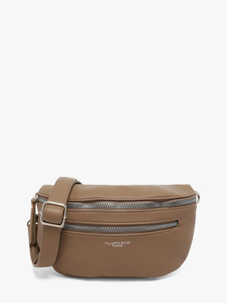 Heuptasje Flora & co Beige grained F8546